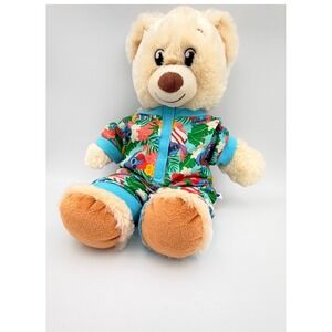 Build-A-Bear Workshop Cream Plush Bear in Disney Lilo & Stitch Tropical Sleeper